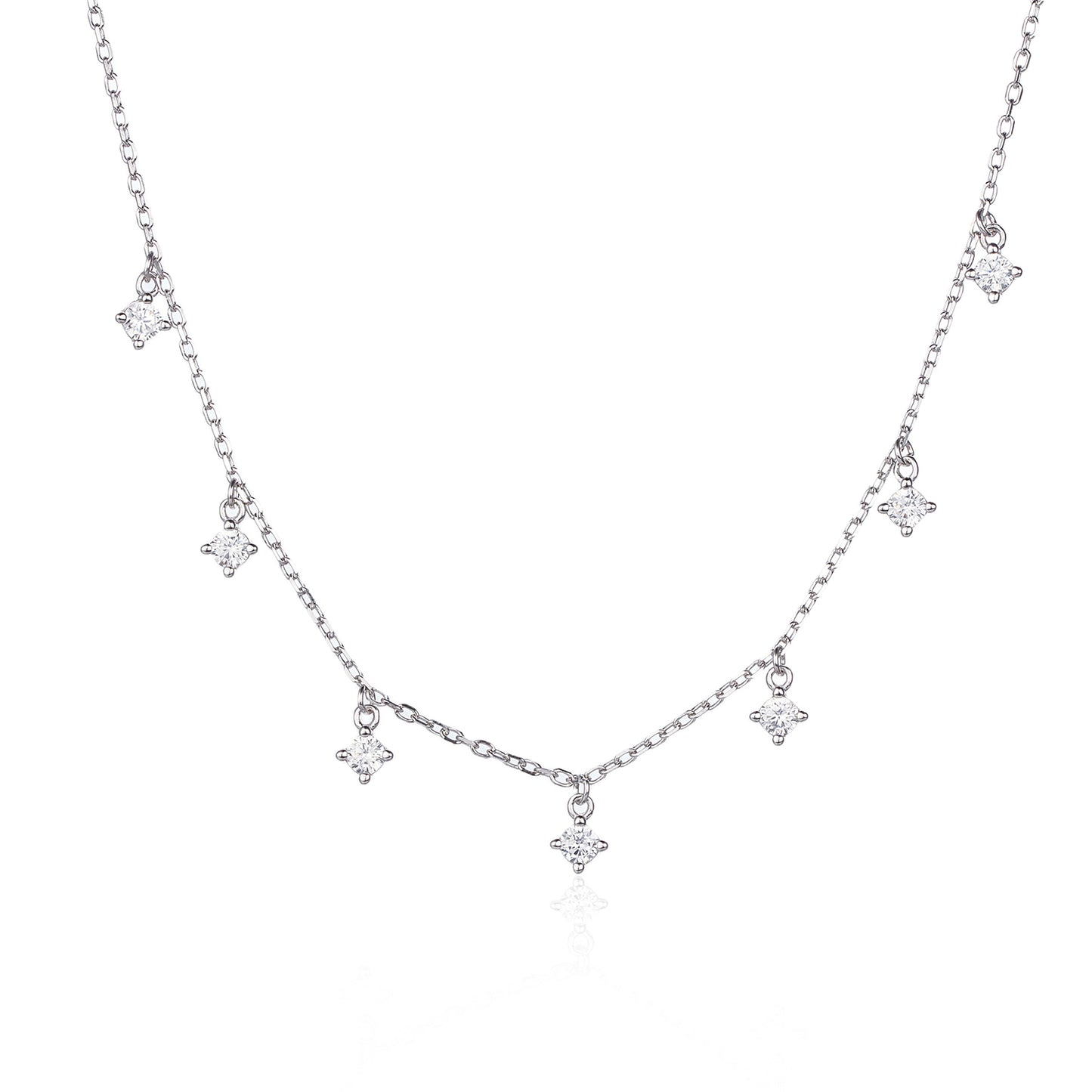 שרשרת קולר LO0088-1 בעיצוב יוקרתי מכסף 925 מצופה רוז גולד