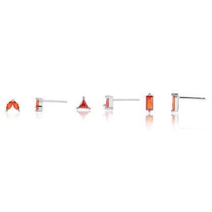 סט עגילים שלישיה ZSI025