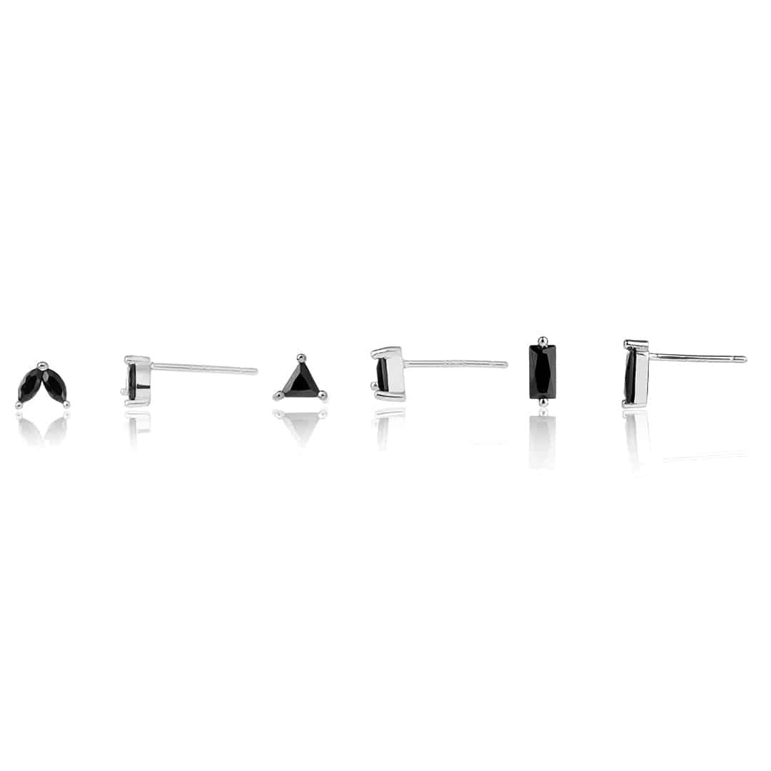 סט עגילים שלישיה ZSI025