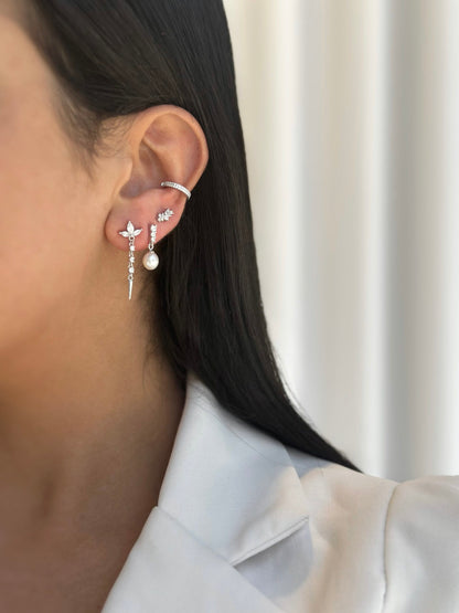 סט עגילים - תכשיט יוקרתי מבית קריסטליה