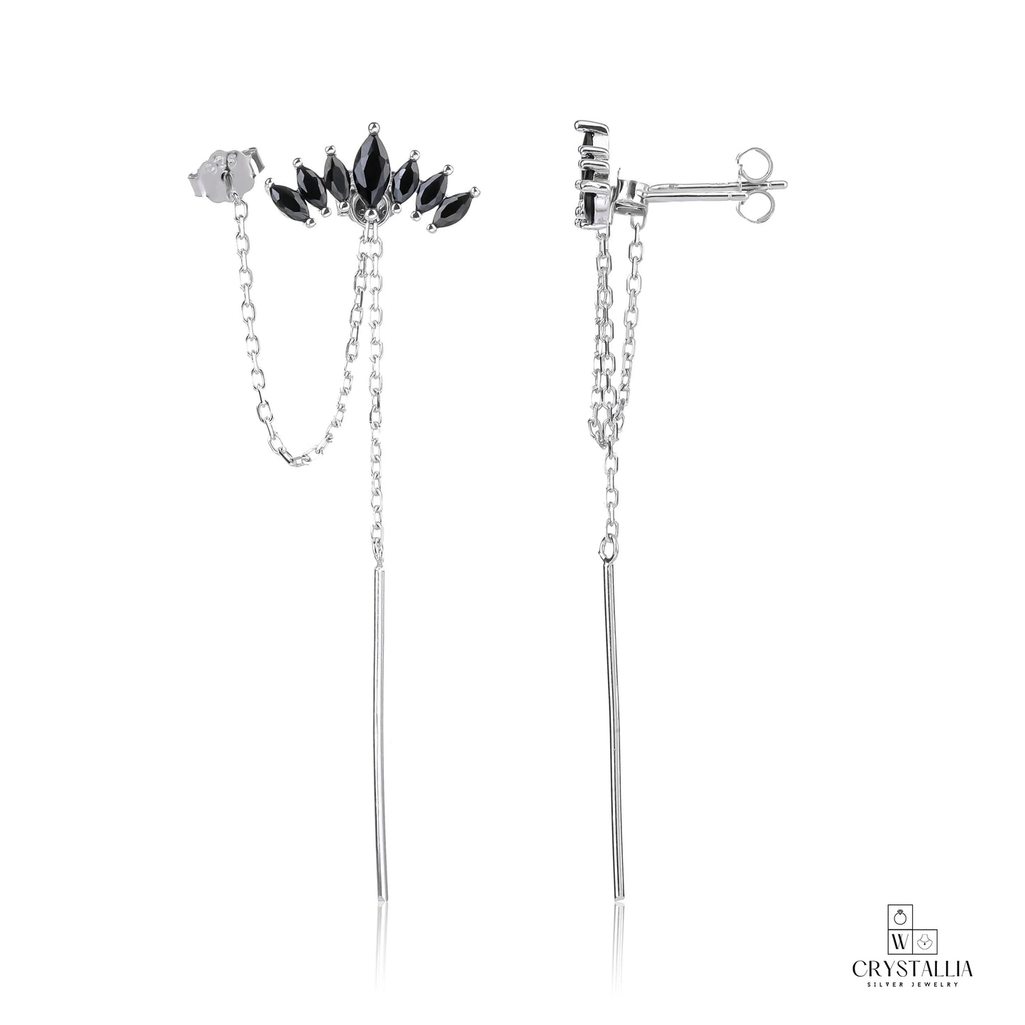 עגיל  - עיצוב יוקרתי ואישי מבית קריסטליה