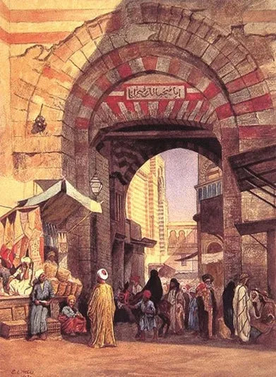 Jean Gerome Classic Artwork Arabic Carpet Merchant Arabs Living Landscape Poster Canvas Painting Wall Art Pictures Home Decor