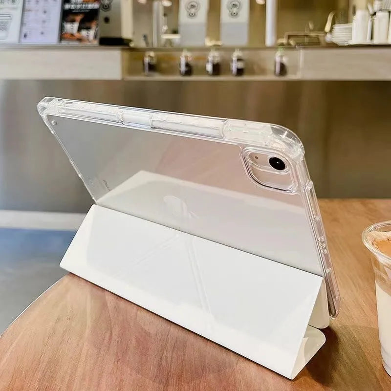 For iPad Air 5 Air 6 A16 11th iPad Pro 11 12.9 13 M5 10th Gen 10.9 10.2 9th 8th 6th 5th 9.7" Mini 7 6 Smart Case with Pen Holder