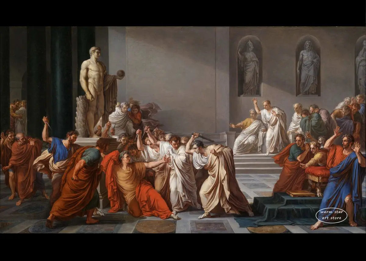 The Course of Empire The School of Athens The Death of Socrates Poster Classics Canvas Painting Poster Living Room Home Decor