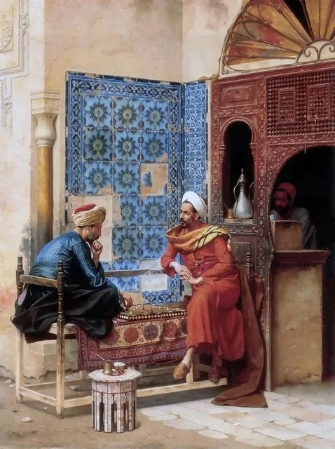 Jean Gerome Classic Artwork Arabic Carpet Merchant Arabs Living Landscape Poster Canvas Painting Wall Art Pictures Home Decor
