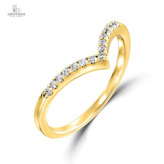 טבעת בעיצוב יוקרתי של Crystallia