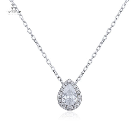 שרשרת ZSI568-1 של קריסטליה, תכשיט יוקרתי עם עיצוב מודרני ואבן ייחודית